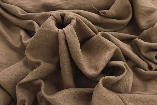 Сатин "CEY" креш/коричневый SSR-846/C#9 (DT17148)