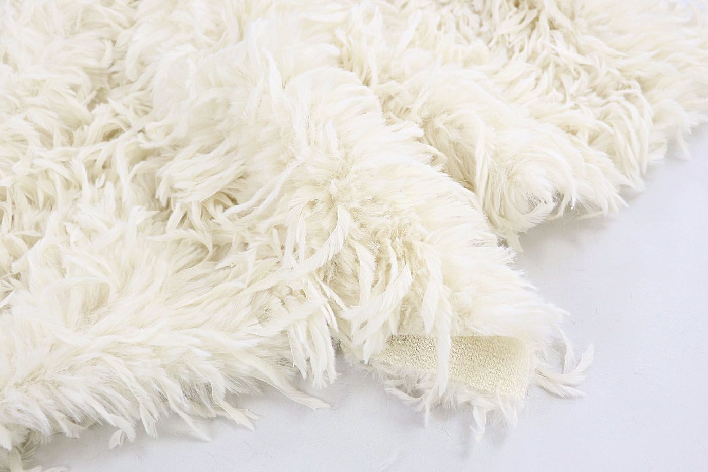 Искусственный мех "Страус"/молочный AP4206/D#1398-23003/C#2 (4602)