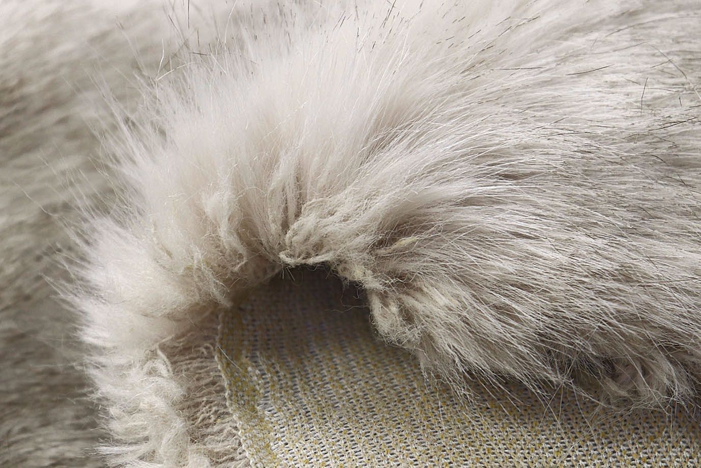 Искусственный мех "Песец"/бежевый 1703065