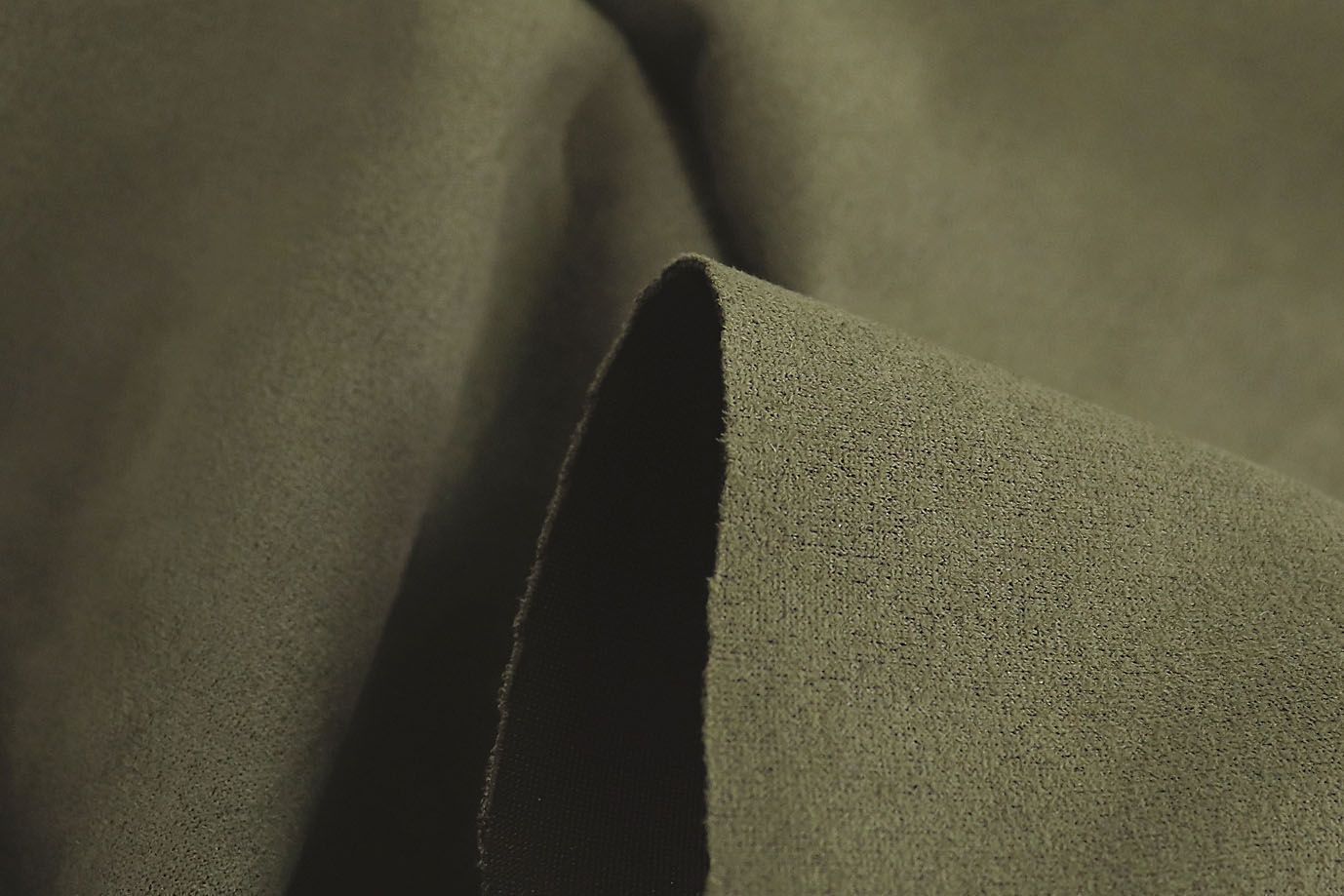 Замша на дайвинге/хаки 1408-PY/C#9