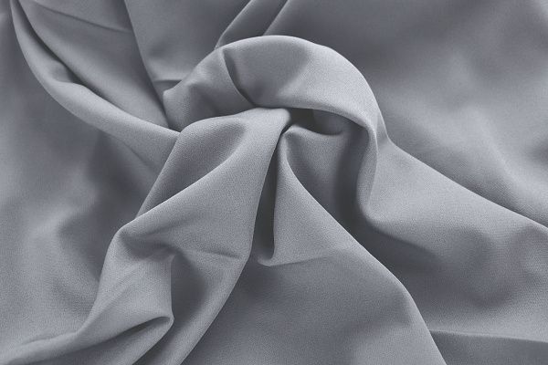 Костюмная ткань "Барби" стрейч/серый 4216-PY/C#1