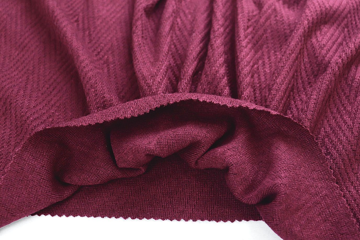 Трикотаж жаккард/бордовый 3992-PY/C#4