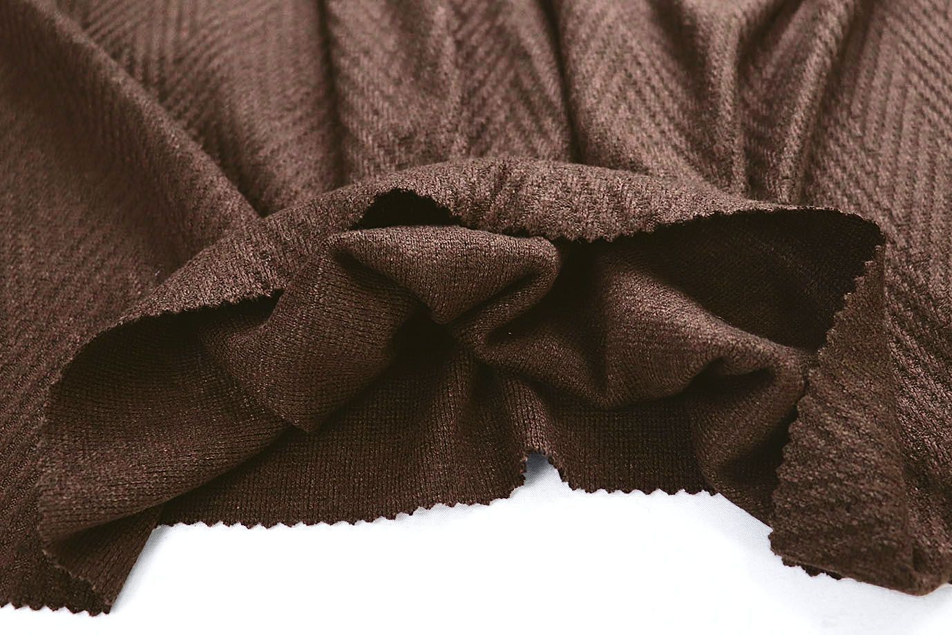 Трикотаж жаккард/коричневый 3992-PY/C#5