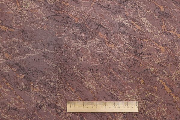 Сатин "Морокко" принт/оранжевый на розовом 3888-PY/D#5/C#3