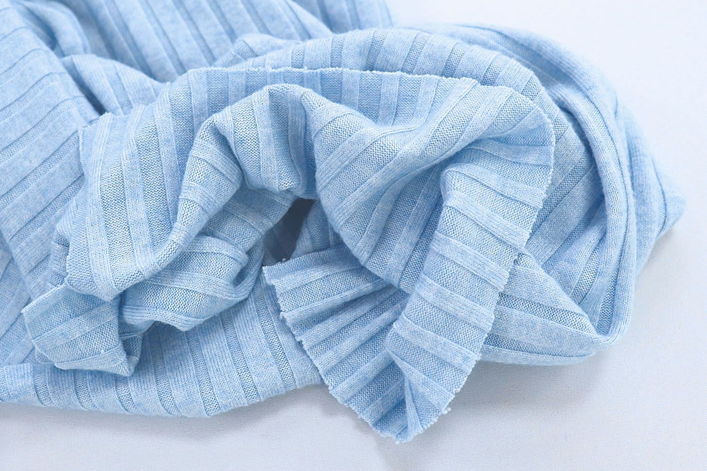 Трикотаж "Лапша"/голубой 3237-PY/C#10 (EU4302)