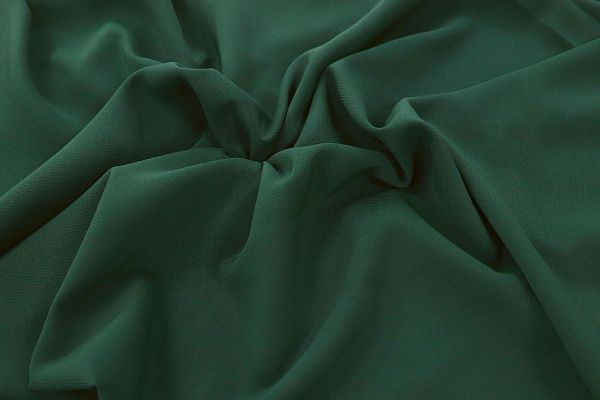 Шифон стрейч/темно-зеленый 673-PG/C#3
