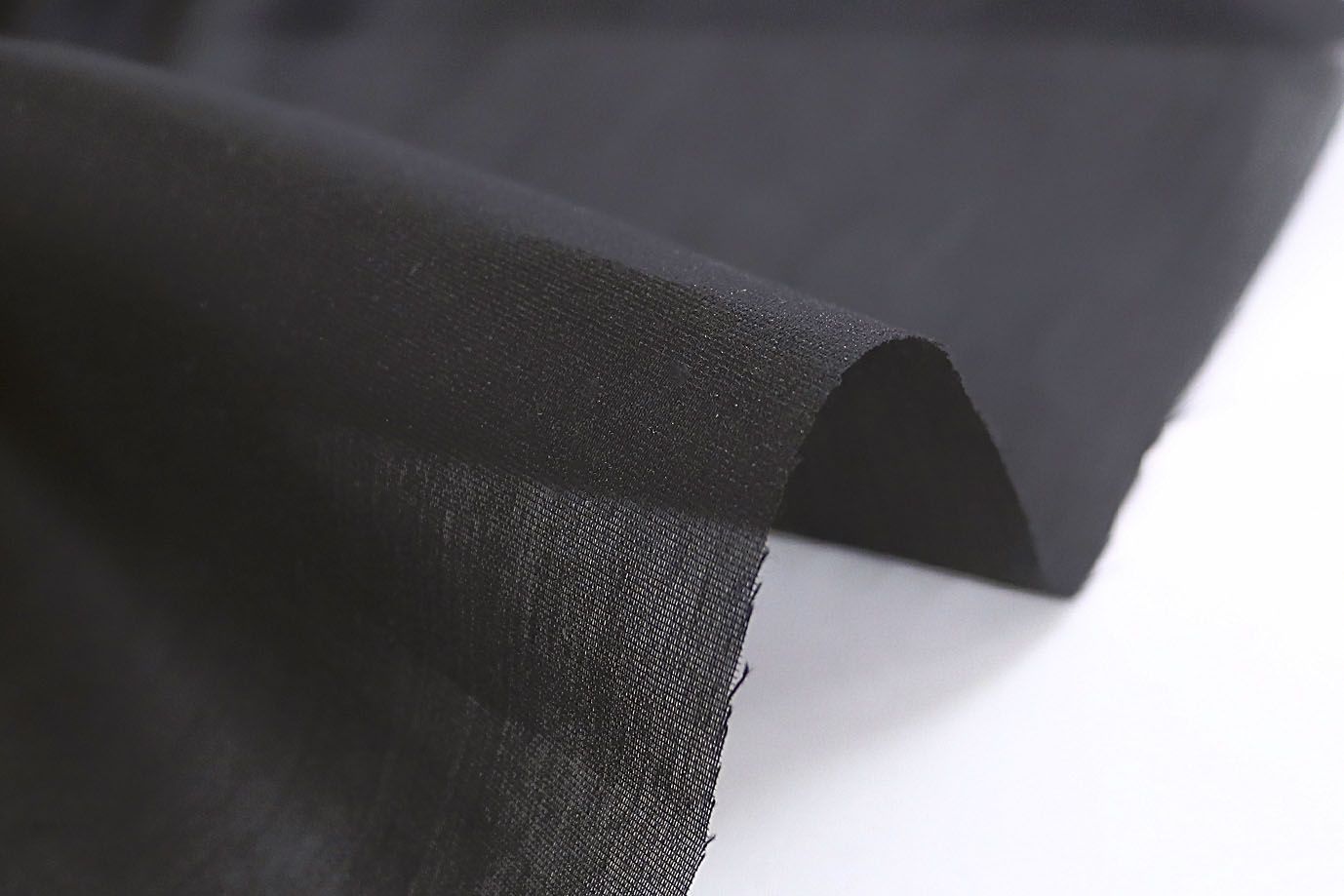 Блузочная ткань TENCEL вуаль/черный VT-11580/C#9