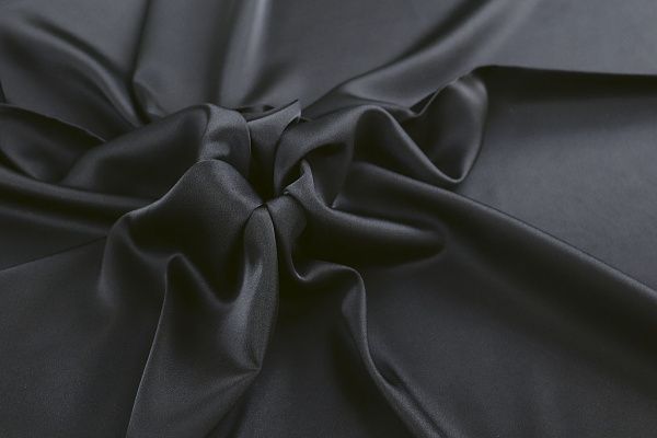 Шелк "Армани" плотный/черный 4050-PY/C#7