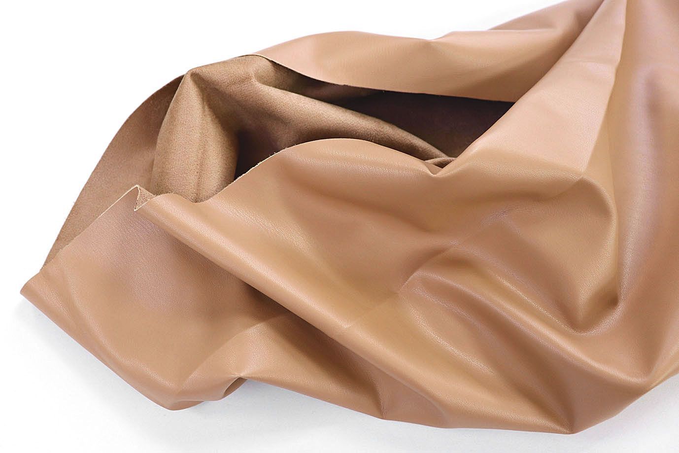 Кожа стрейч на замше/светло-коричневый DT-16310/C#5