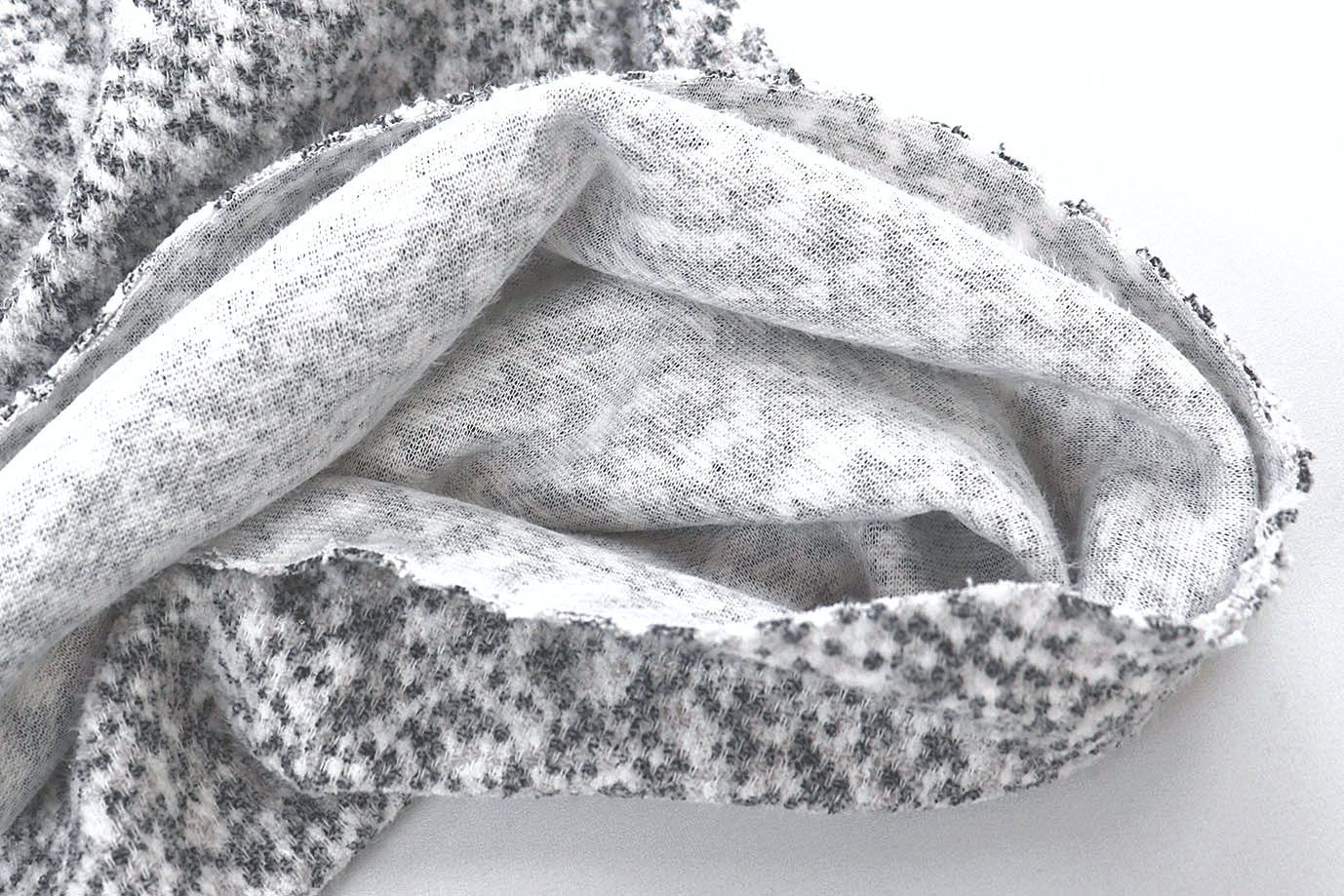 Трикотаж жаккард двуцветный/черно-белый 4046-PY/C#2