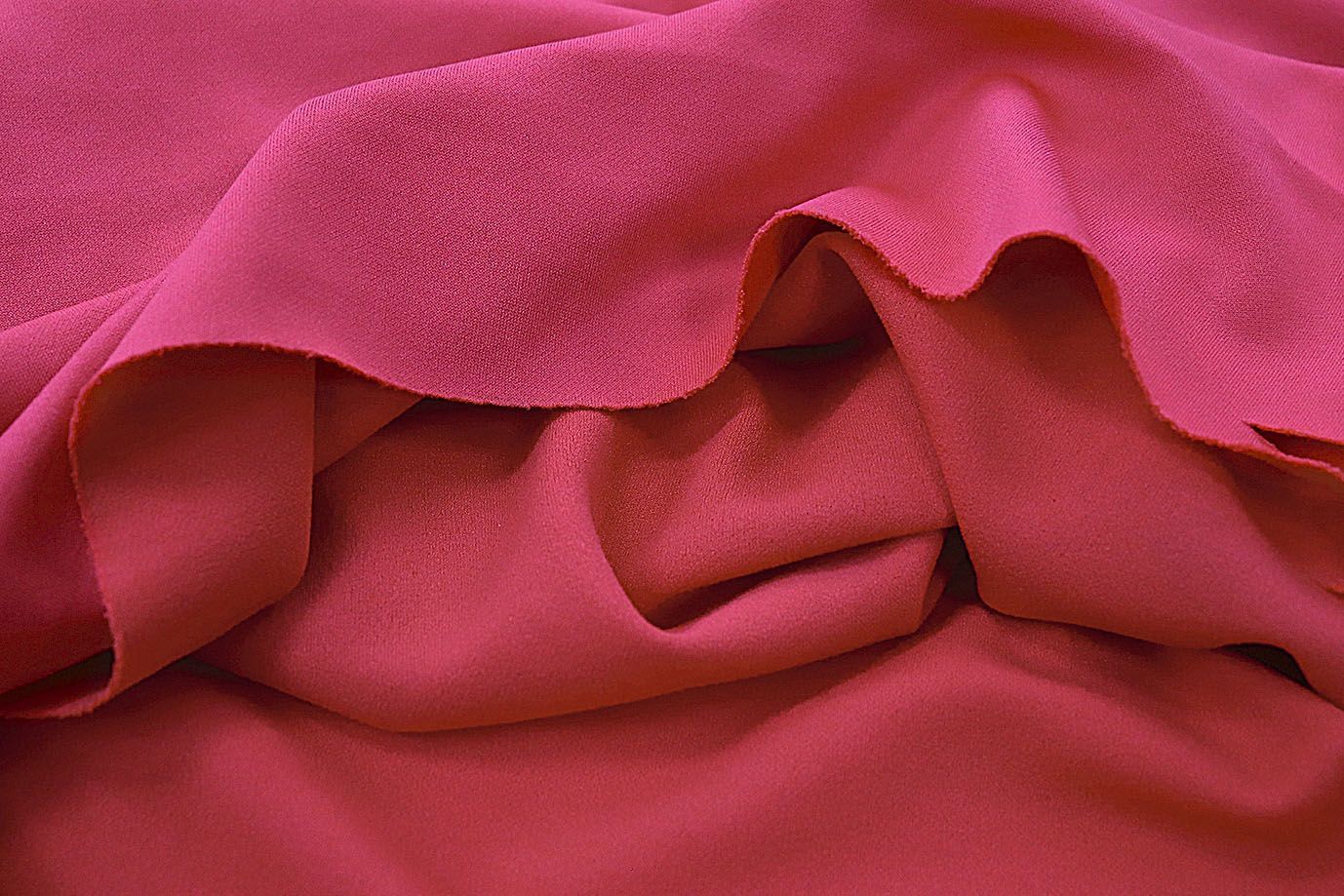 Трикотаж "Скуба" креп/красный 2390-PY/C#11 (3490)