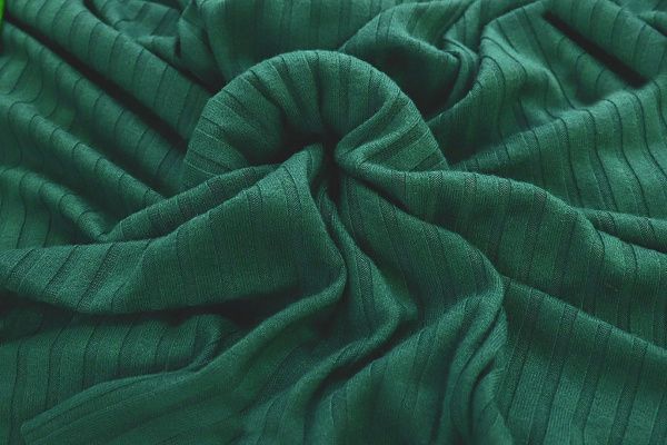 Трикотаж "Лапша"/темно-зеленый 3237-PY/C#17 (EU4302)