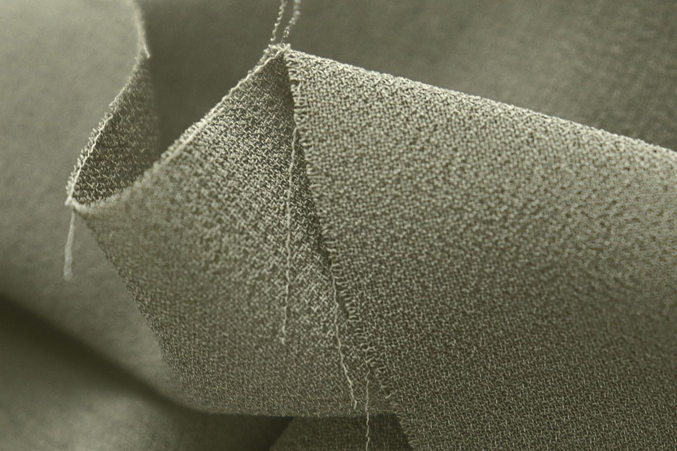 Шифон "Сахар"/хаки DT-18007/C#7