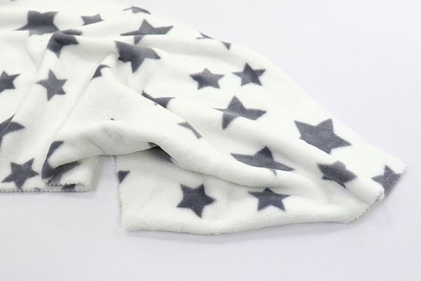 Велсофт принт/звезды серые на белом AP41127/D#222-FLA280YH/C#Y18011012-5