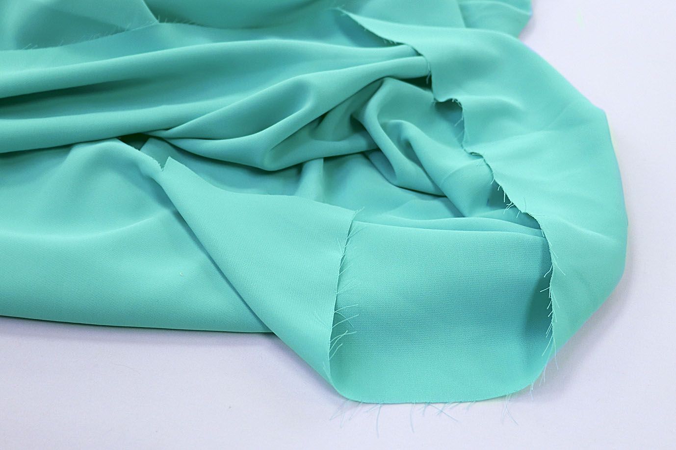 Блузочная ткань "Чикаго"/бирюзовый 1297-PY/C#28