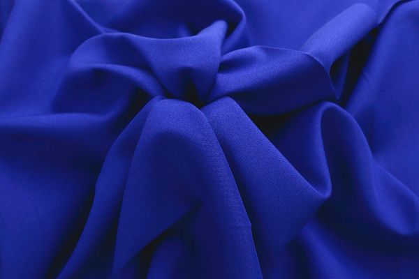 Костюмная ткань "Габардин"/ультрамарин SSR-893/C#17