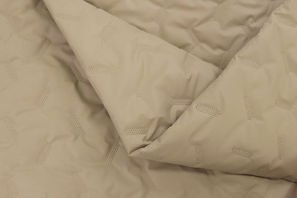 Ткань термостеганная "Узоры"/бежевый 003 11014/4+CC200/D#3