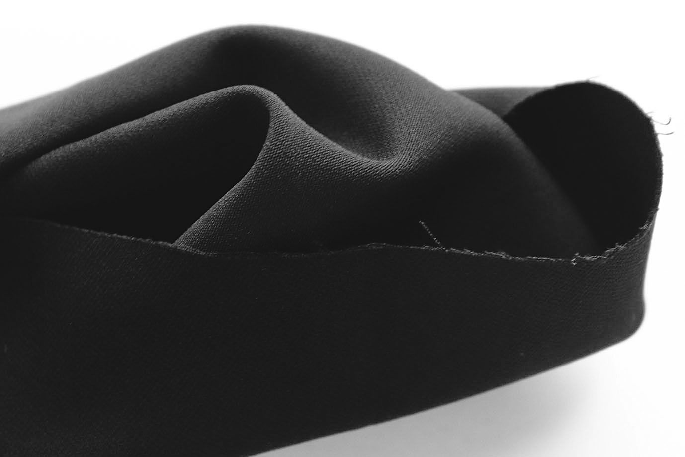 Костюмная ткань "Оскар"/черный 4010-PY/C#9