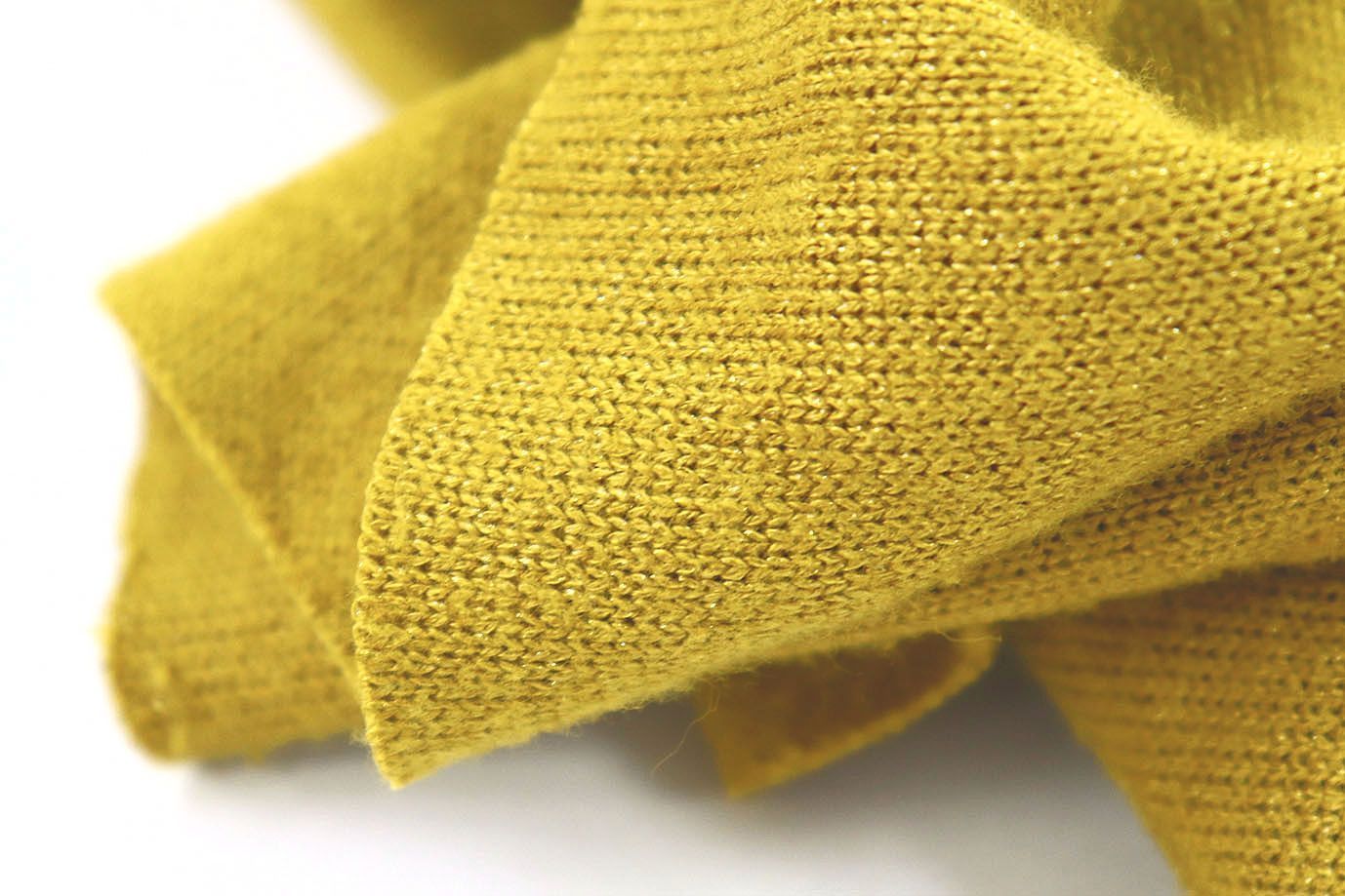 Трикотаж "Евроангора" с люрексом/горчичный 3072/C#123