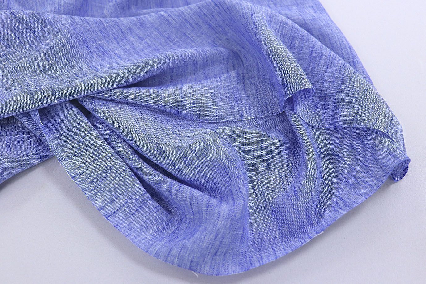 Лен меланж/синий 3886-PY/C#8