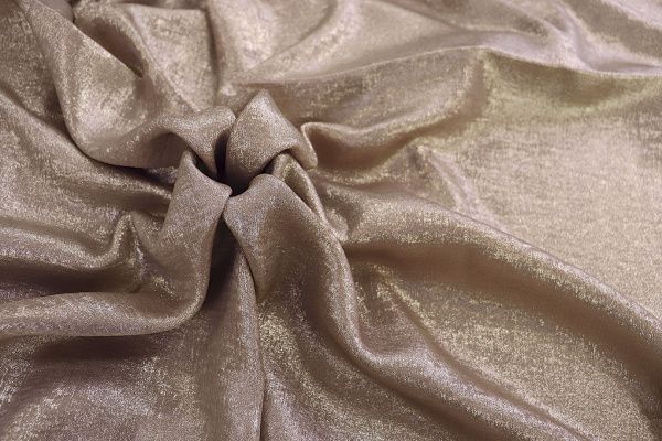 Атлас "Шиммер" мраморный/капучино 3838-PY/C#5