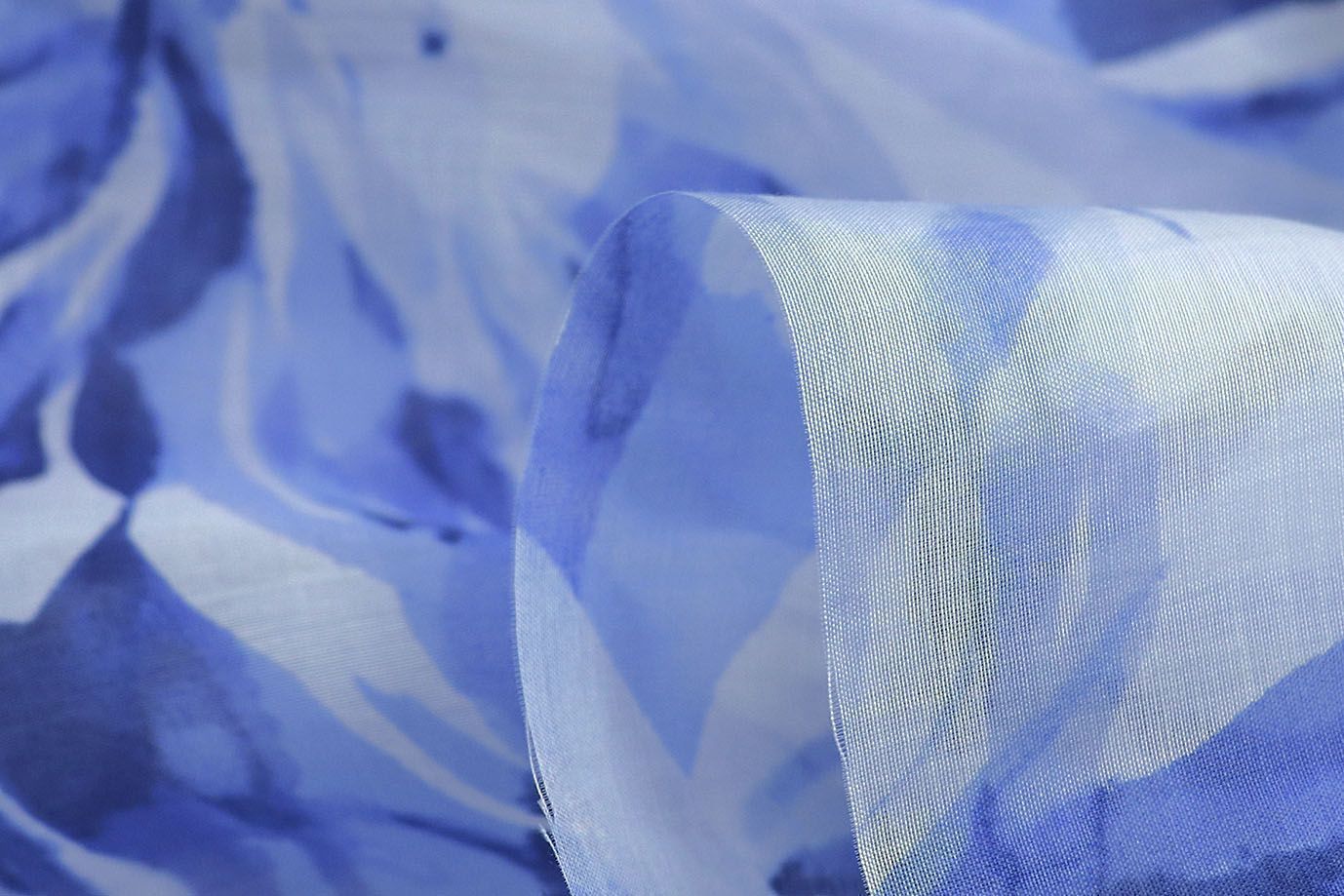 Вуаль принт/сине-голубой 3847-PY/D#6/C#3