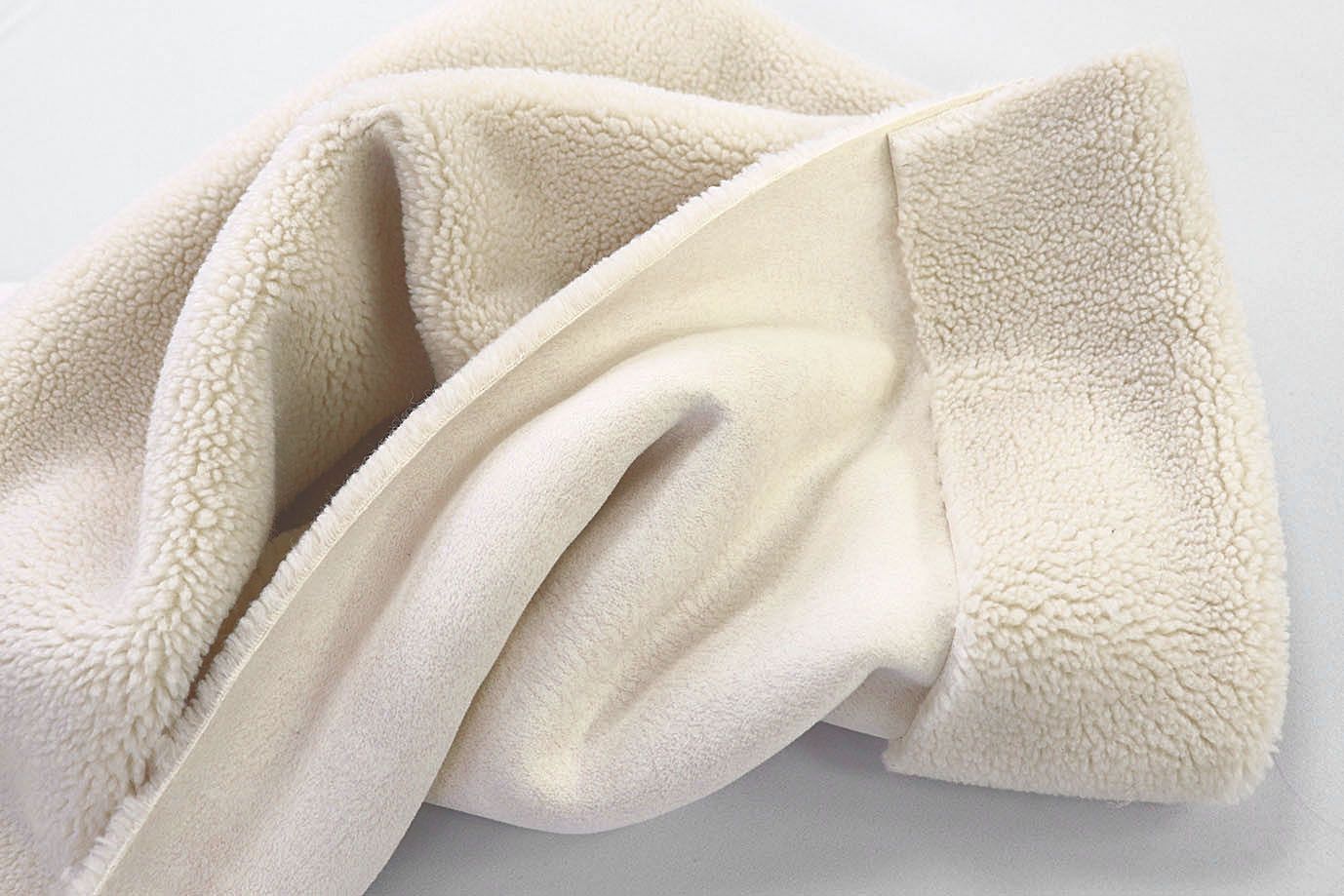 Дубляж мех "Барашек"/кремовый 1003-2303-40L/C#1