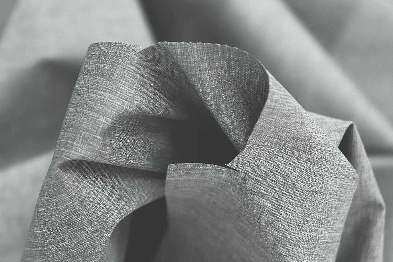 Плащевая ткань меланж/серый 101868/C#1