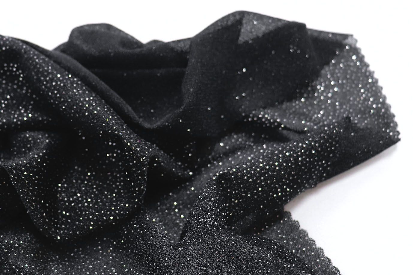 Сетка с люрексом/черный  2368-PY/C#2