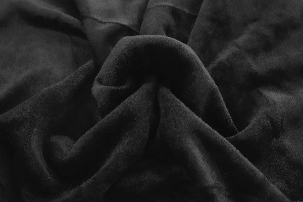 Искусственный мех "Альпака"/черный 3524-PY/C#14