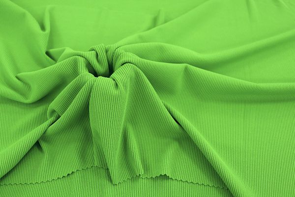 Трикотаж "Лапша"/светло-зеленый 3676-PY/C#17