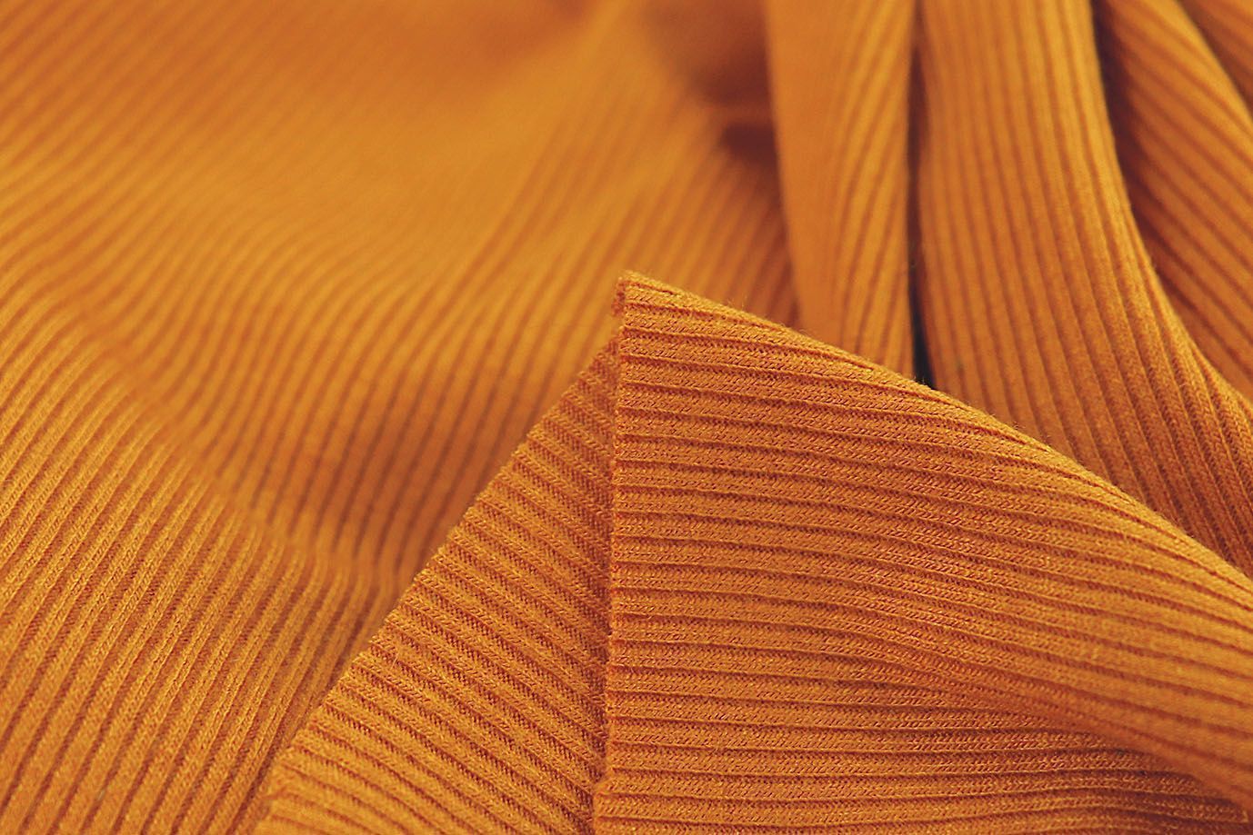 Трикотаж "Рибана"/оранжевый 3512-PY/C#15