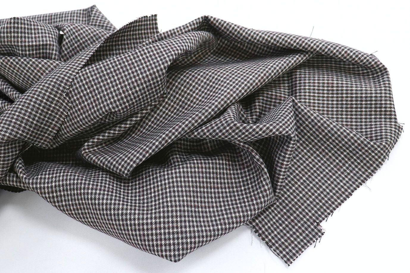 Костюмная ткань жаккард/клетка черная 3292-22-PY/D#B13300/C#3
