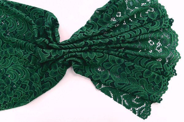 Гипюр "Фестон"/зеленый 1366-PY/C#4