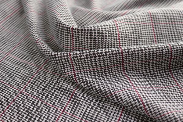 Трикотаж жаккард принт/серо-красный 2629-PY/D#12/JC7619/C#2