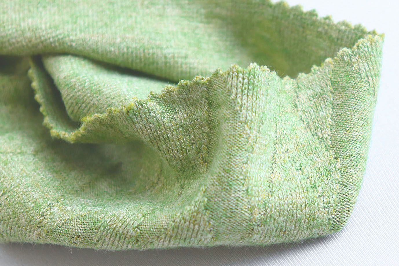 Трикотаж жаккард/зеленый 3990-PY/D#1/C#9