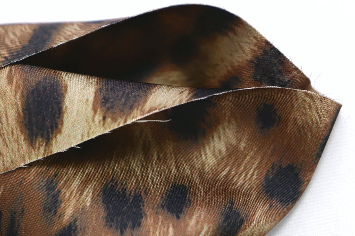 Сатин "Шакира" стрейч двусторонний принт/черно-коричневый 3887-PY/D#3/C#3