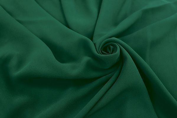 Шифон креп/темно-зеленый 747A-PG/C#13