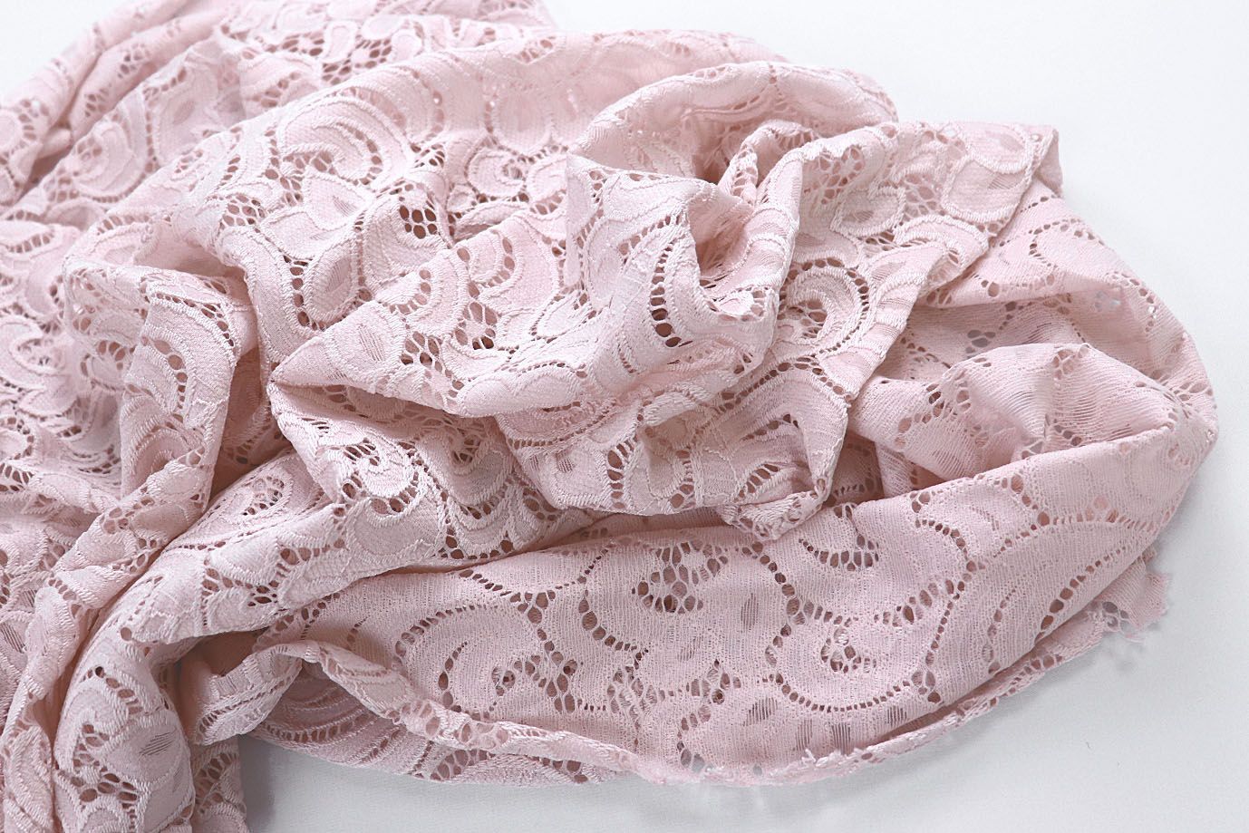 Гипюр "Фестон"/розовый 7018/C#3