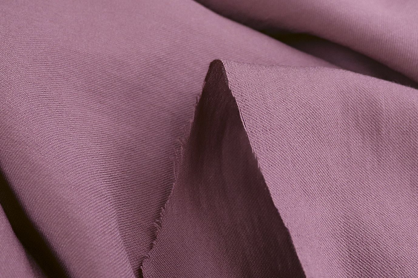 Лен БОХО твил/пепельно-сиреневый 4125-PY/C#6