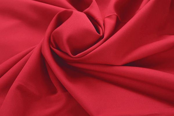 Костюмная ткань "Барби" стрейч/красный 4186-PY/C#3