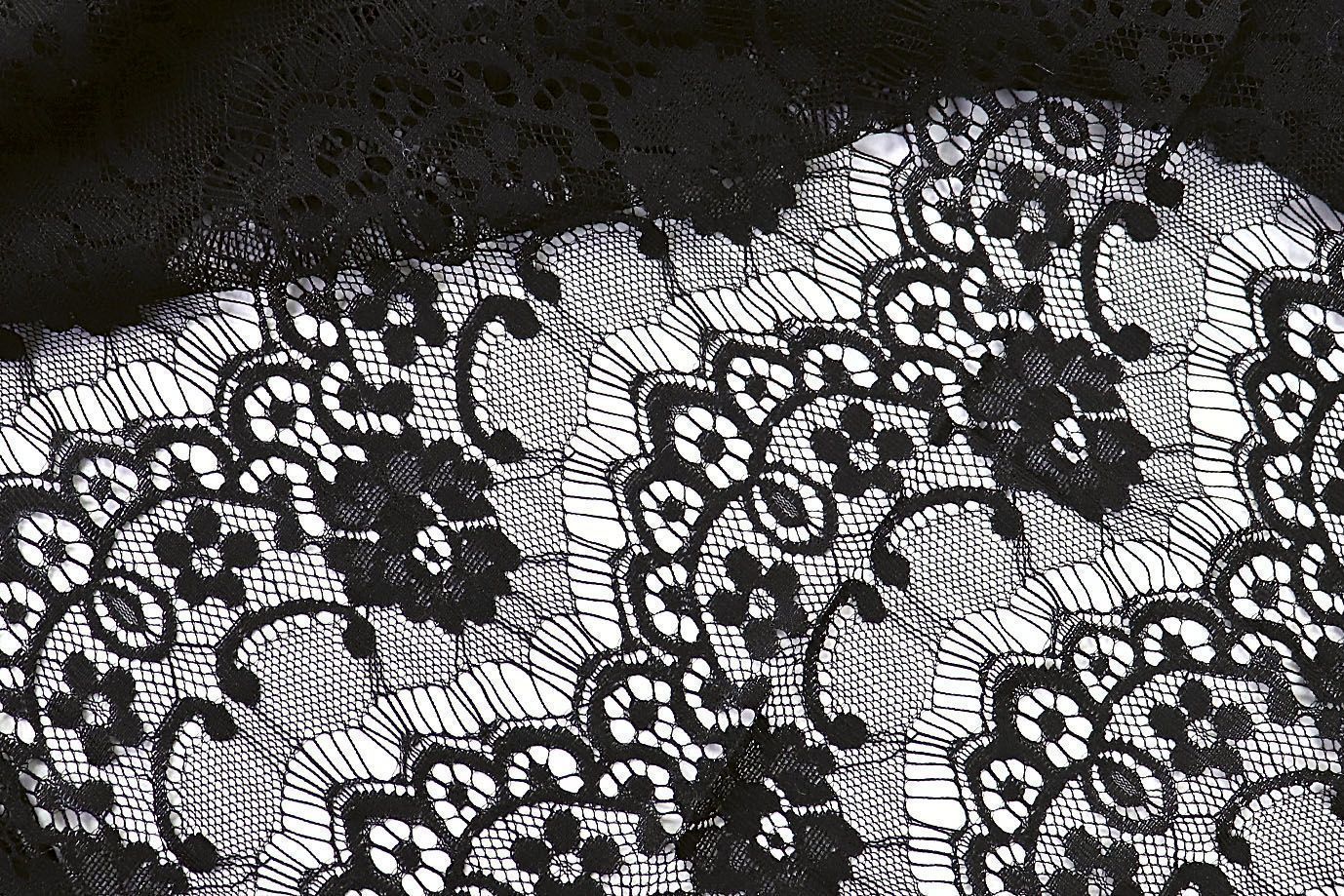 Гипюр "Реснички"/черный 3409-PY/C#3