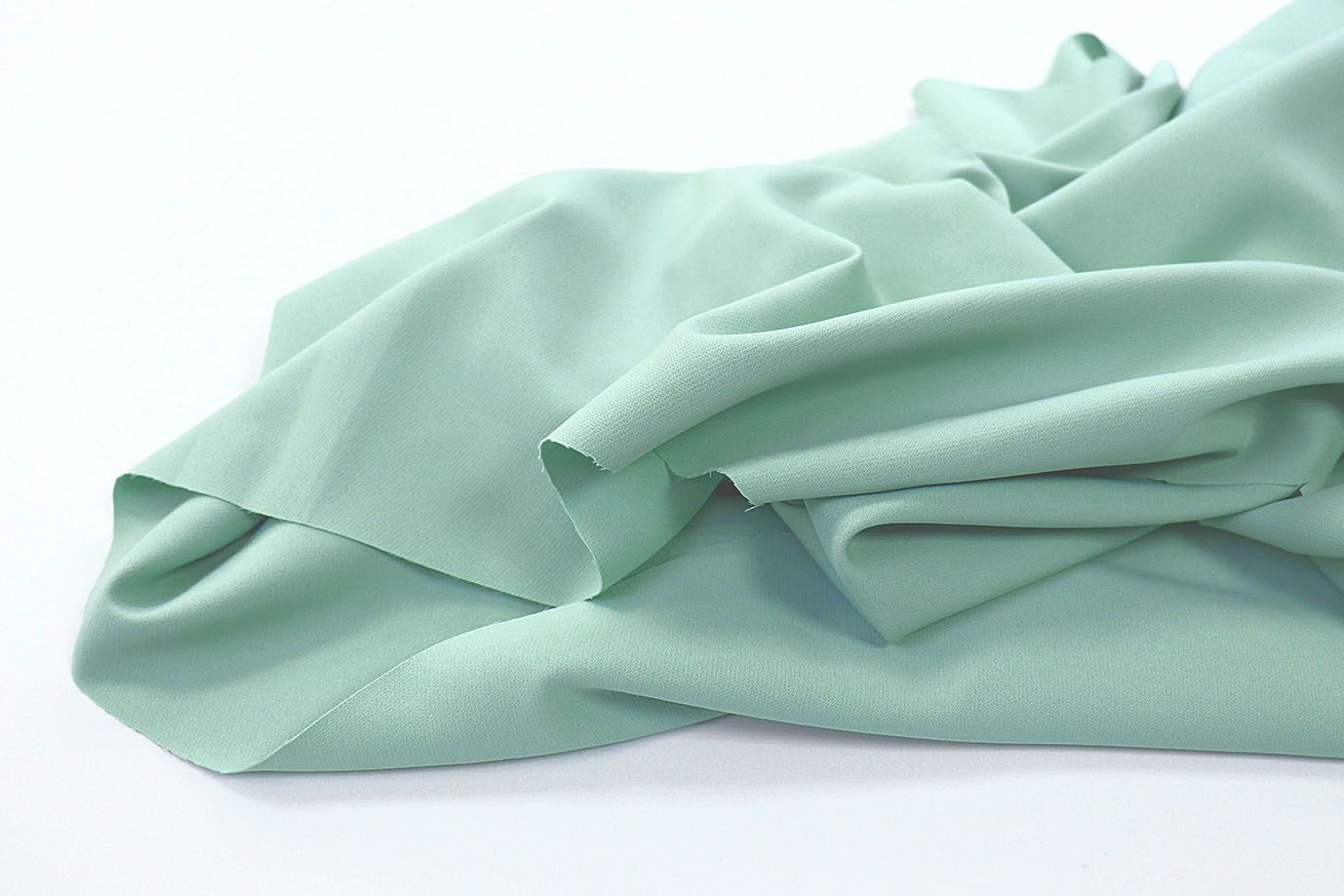 Костюмная ткань "Барби"/мятный 3492-PY/C#1