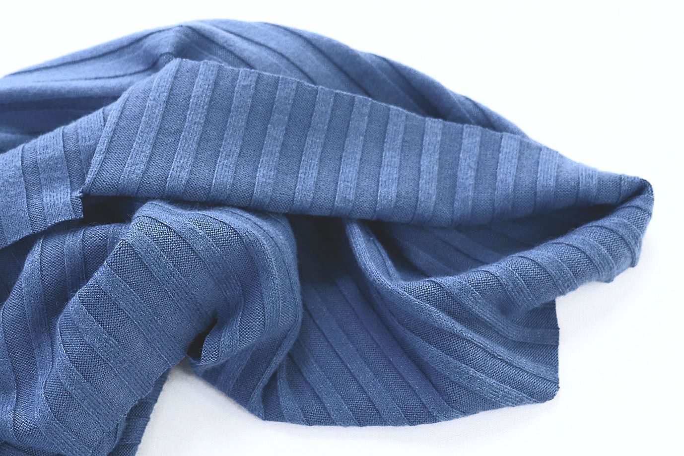 Трикотаж "Лапша"/синий 3237-PY/C#15 (EU4302) (10970)