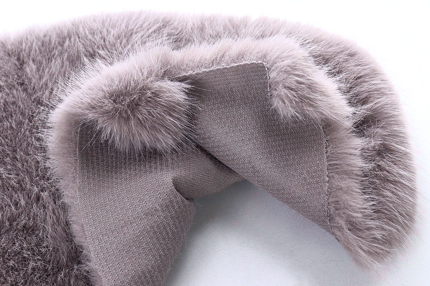 Искусственный мех "Песец" длинноворсовый/капучино AP5091601/D#289-220070-85/C#F2091