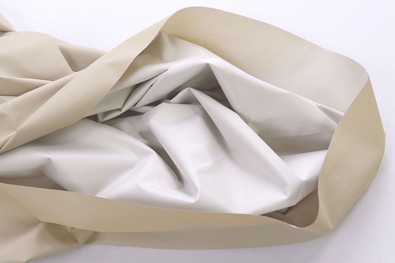 Плащевая ткань под кожу/кремовый VT-11015-26/C#2 (12562)