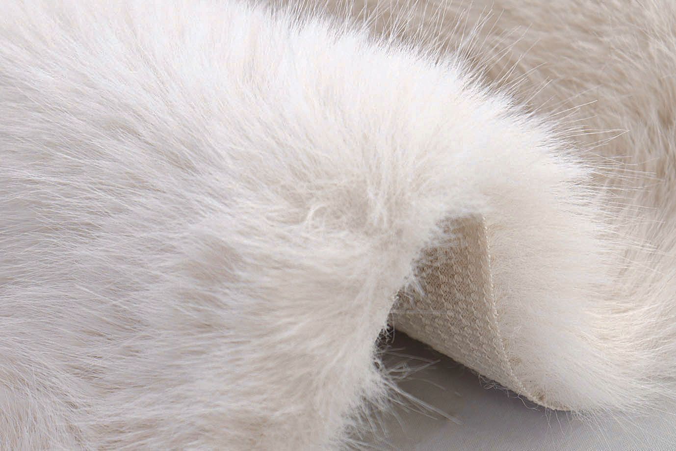 Искусственный мех "Песец" длинноворсовый/кремовый AP5091601/D#289-220070-85/C#I837