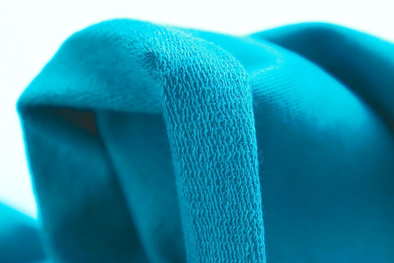 Трикотаж футер 2х нитка/бирюзовый 0246/C#бирюзовый 18-4735TPX