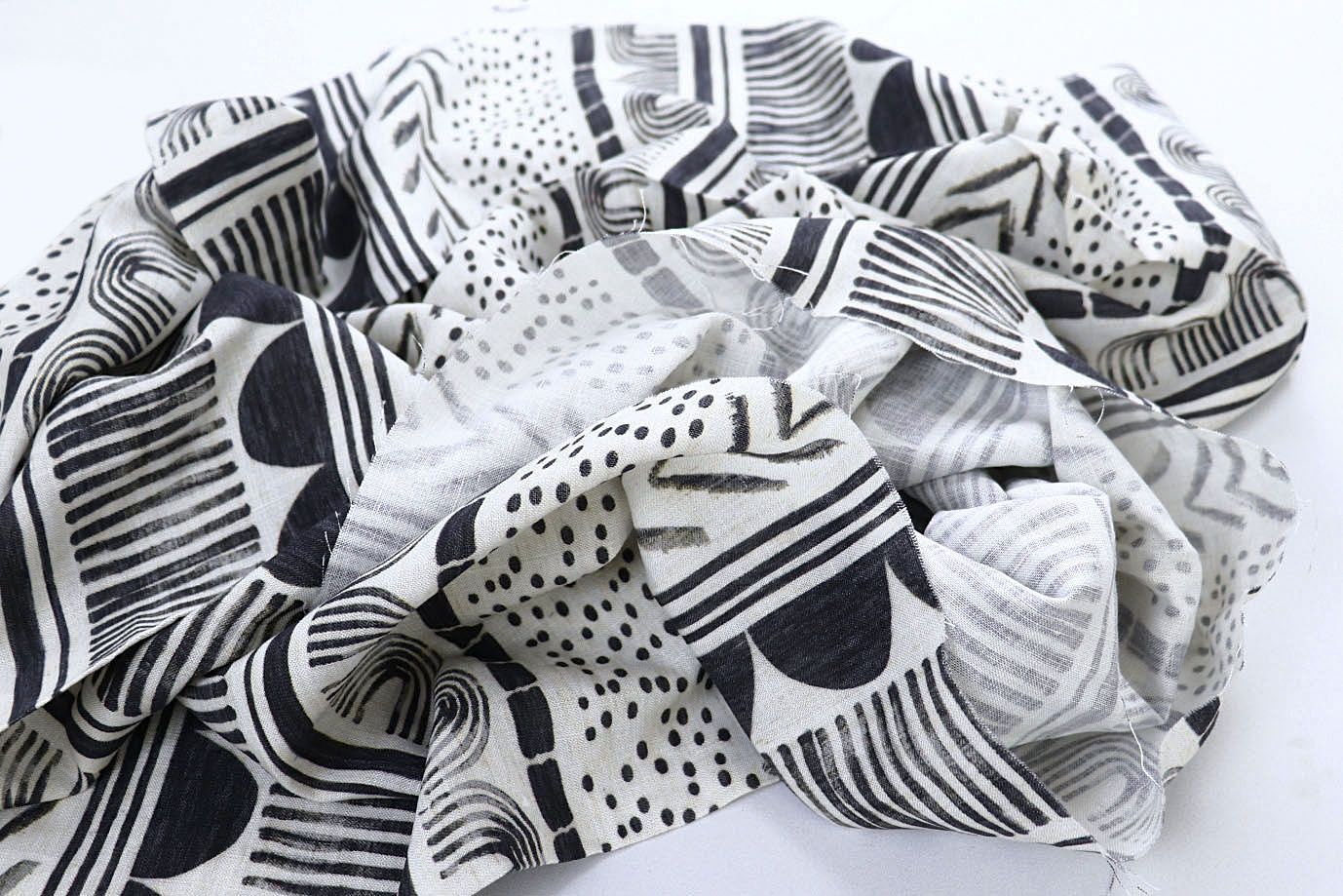 Лен принт/темно-синий на белом 4038-PY/D#5/C#1