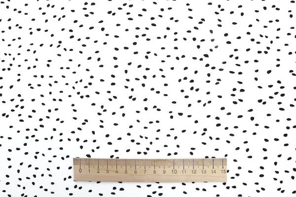 Шифон принт/черный на белом 3873-PY/D#6/C#1
